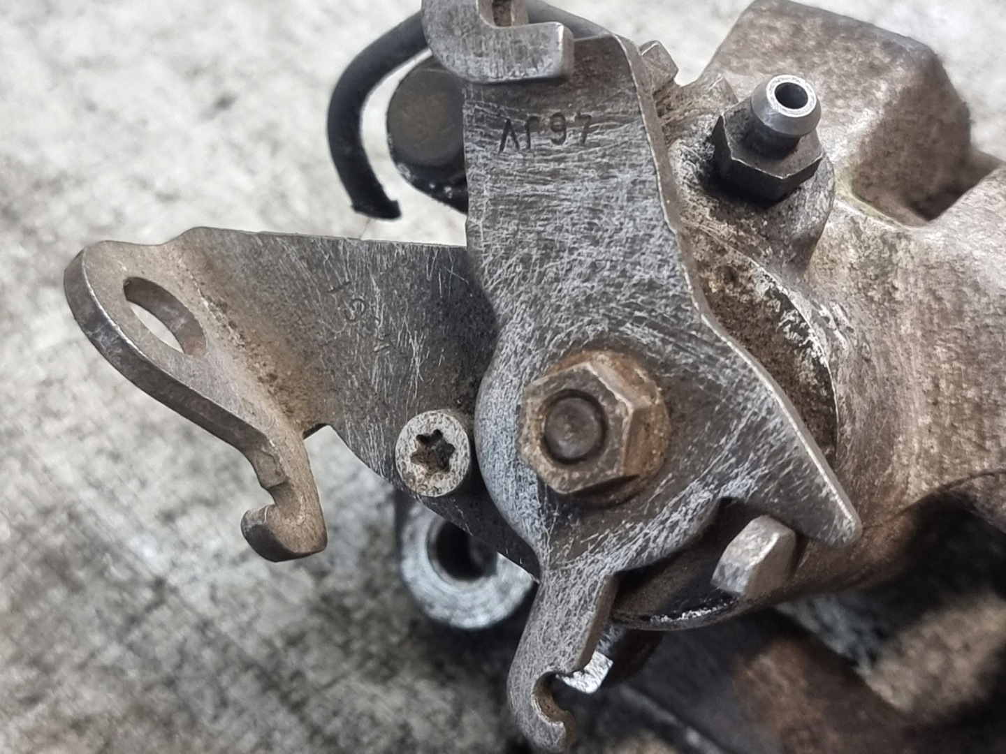 caliper brake right rear part RENAULT MEGANE III