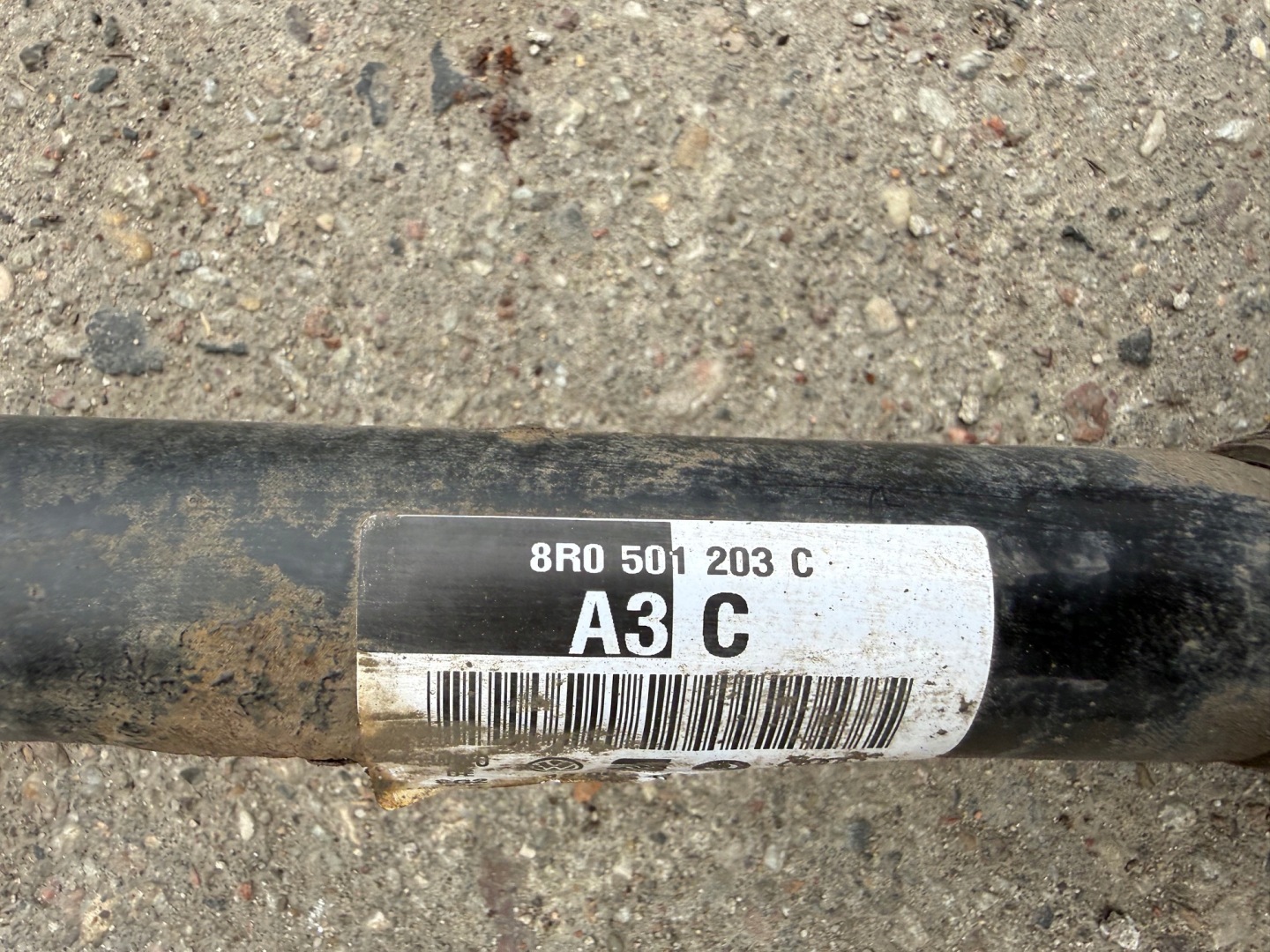 AUDI Q5 8R semi-axis right left rear right left rear part 8R0501203C