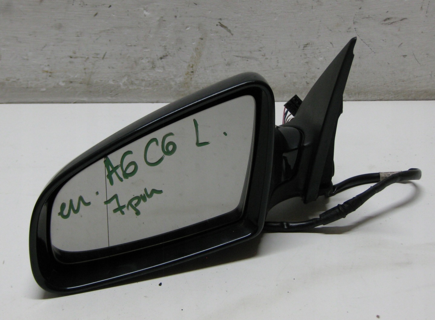 AUDI A6 C6 05R mirror exterior left 7 PIN LZ6E EU
