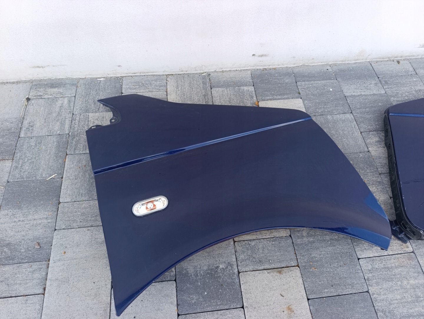 VW T5 T5 LIFT Kotflügel rechts blauer/ graphit