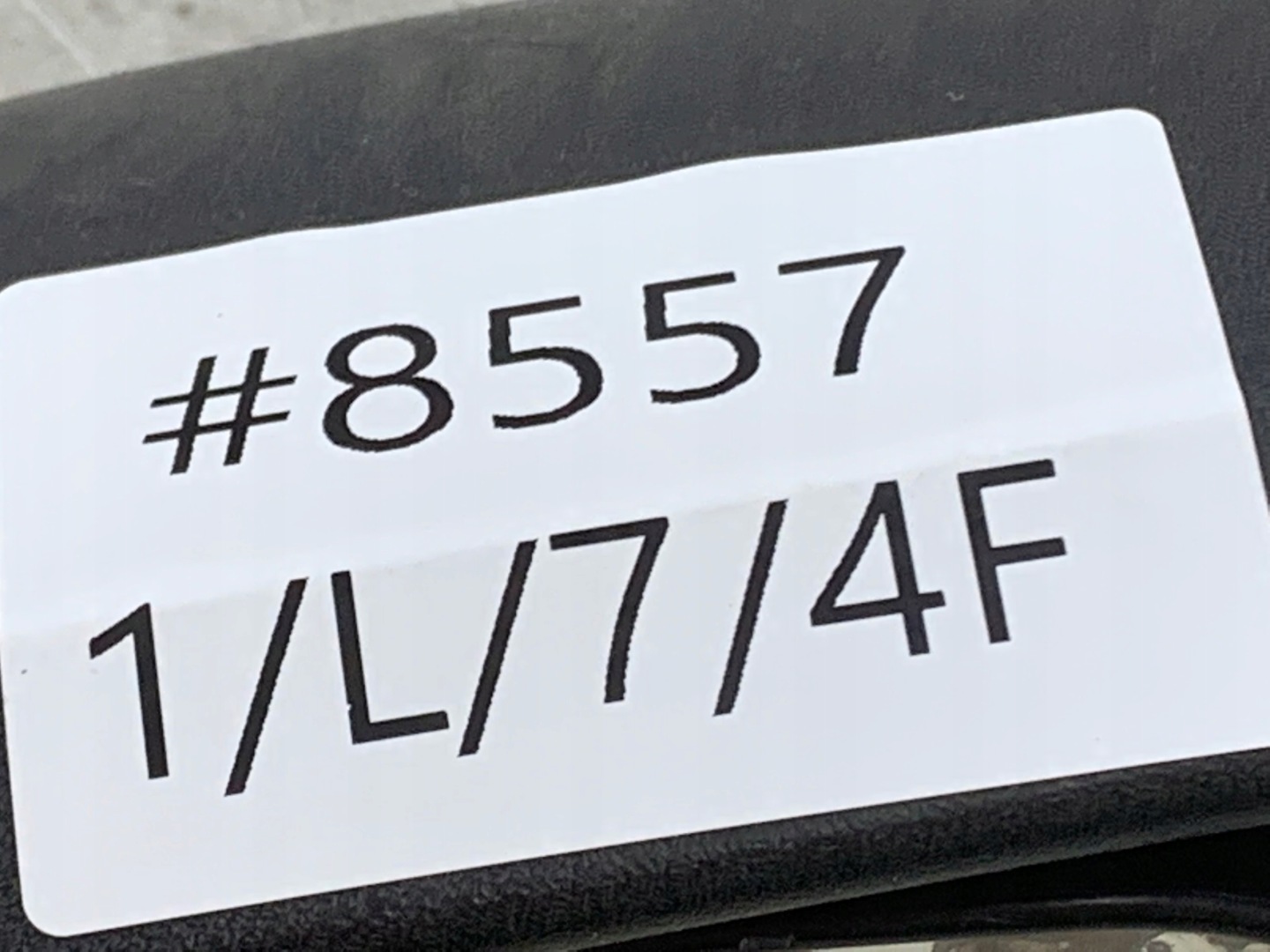 FORD FIESTA MK5 mirror left 6 PIN black,