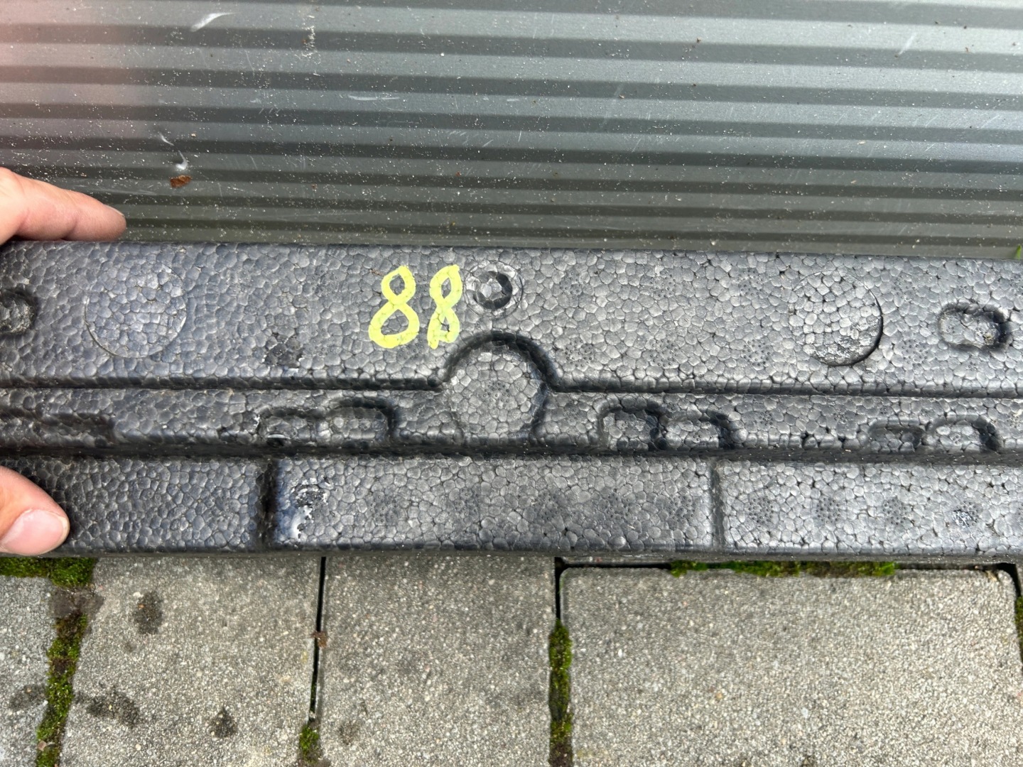 Audi A6 C7 14- absorber of a bumper front 4G0807550S