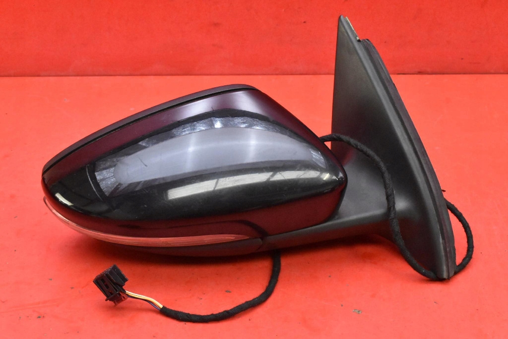 mirror right LC9X EU 3C0857934A VW PASSAT B7 10-15 6 PIN