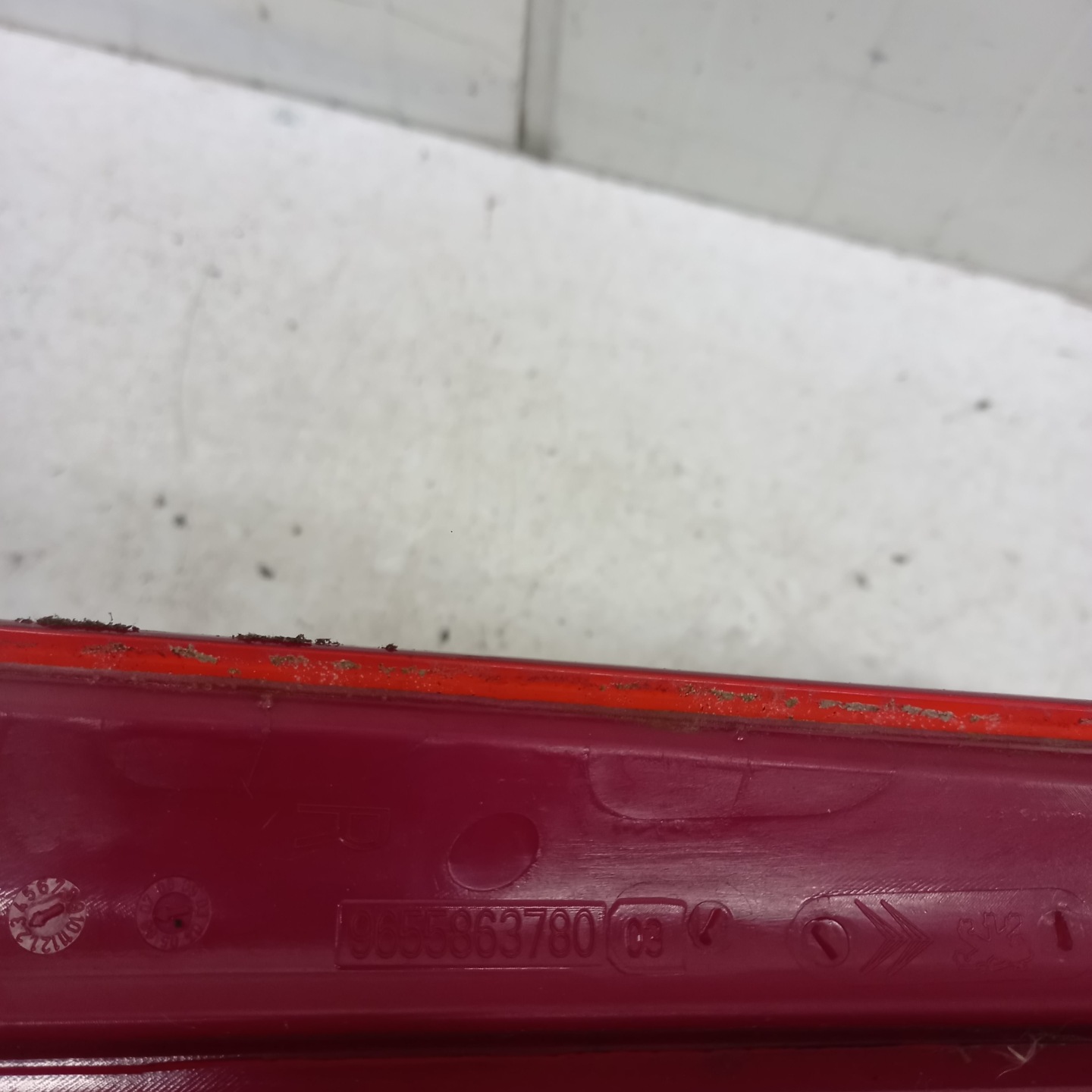 ODBLASK rechts CITROEN C4 2008 VISTEON 9655863780