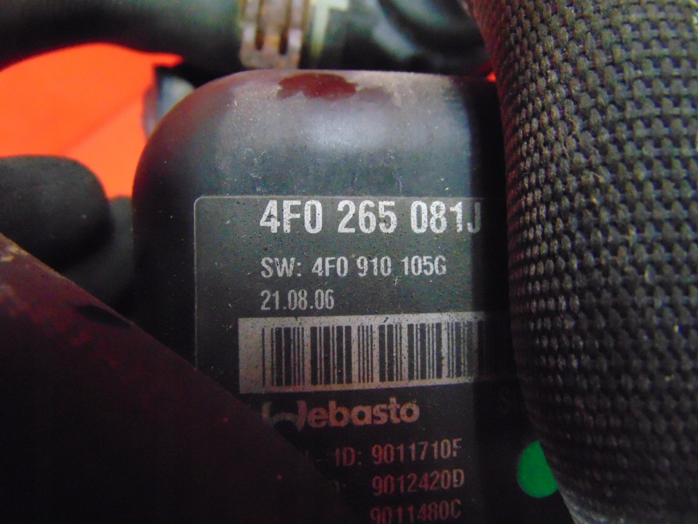 AUDI S6 A6 C6 5.2 FSI webasto WEBASTO