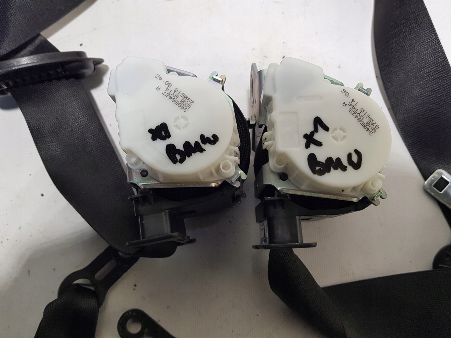 BMW X1 E84 tension belts left right front rear part KOMPLET PASOW