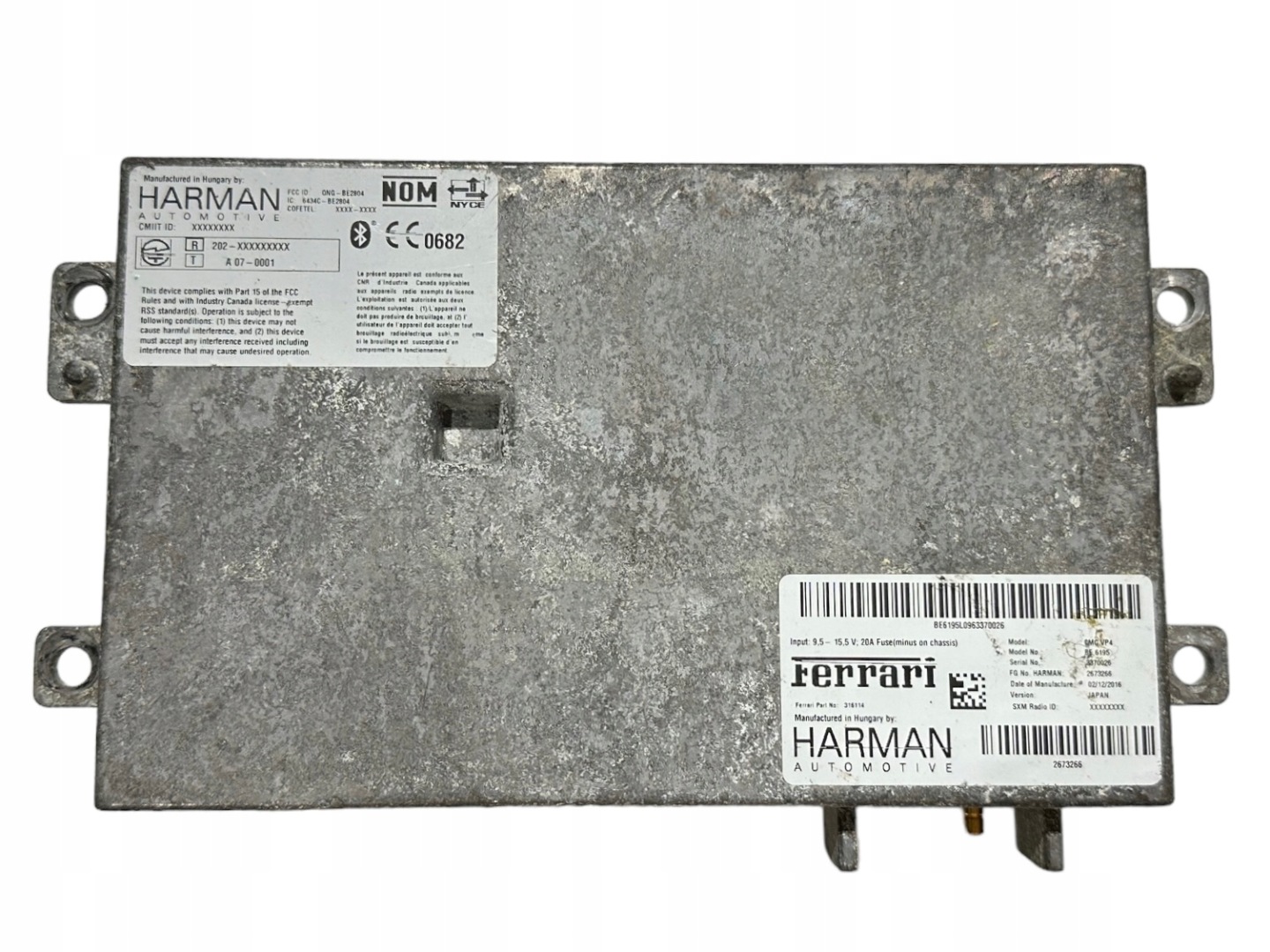 FERRARI F12 488 MODULE NAVIGATION 316114