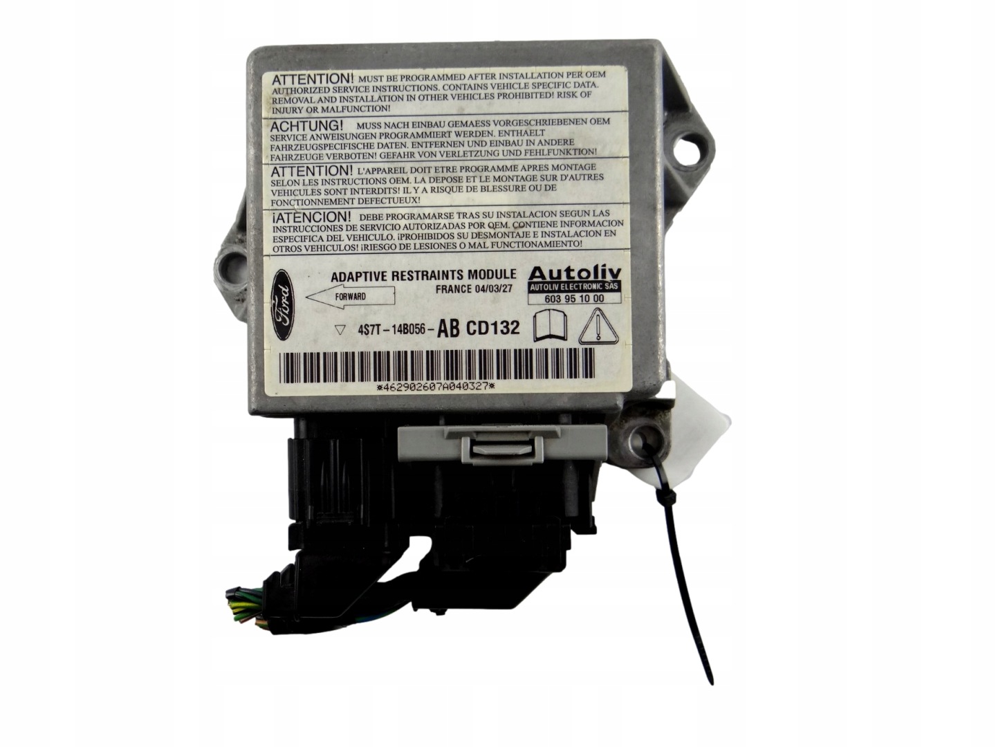 module SENSOR airbag FORD MONDEO MK3 4S7T-14B056-AB