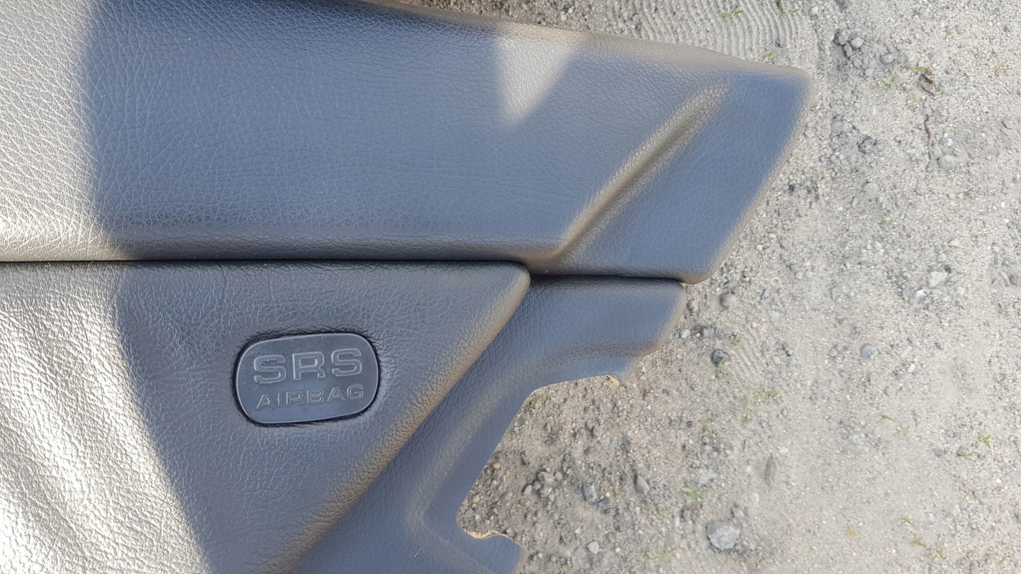 MERCEDES W220 side upholstery left right front rear part leather SKORZANE
