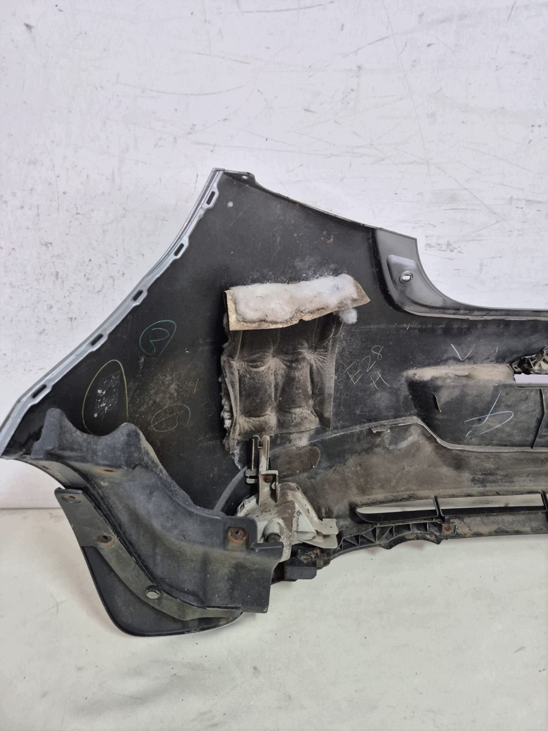 MAZDA 2 DE 07- bumper rear part rear D651-50221