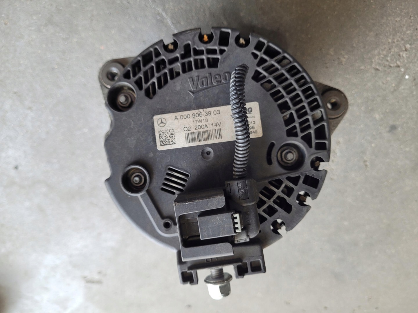 ALTERNATOR A0009063903 MERCEDES W213 S213 E 220 D 2.0 CDI