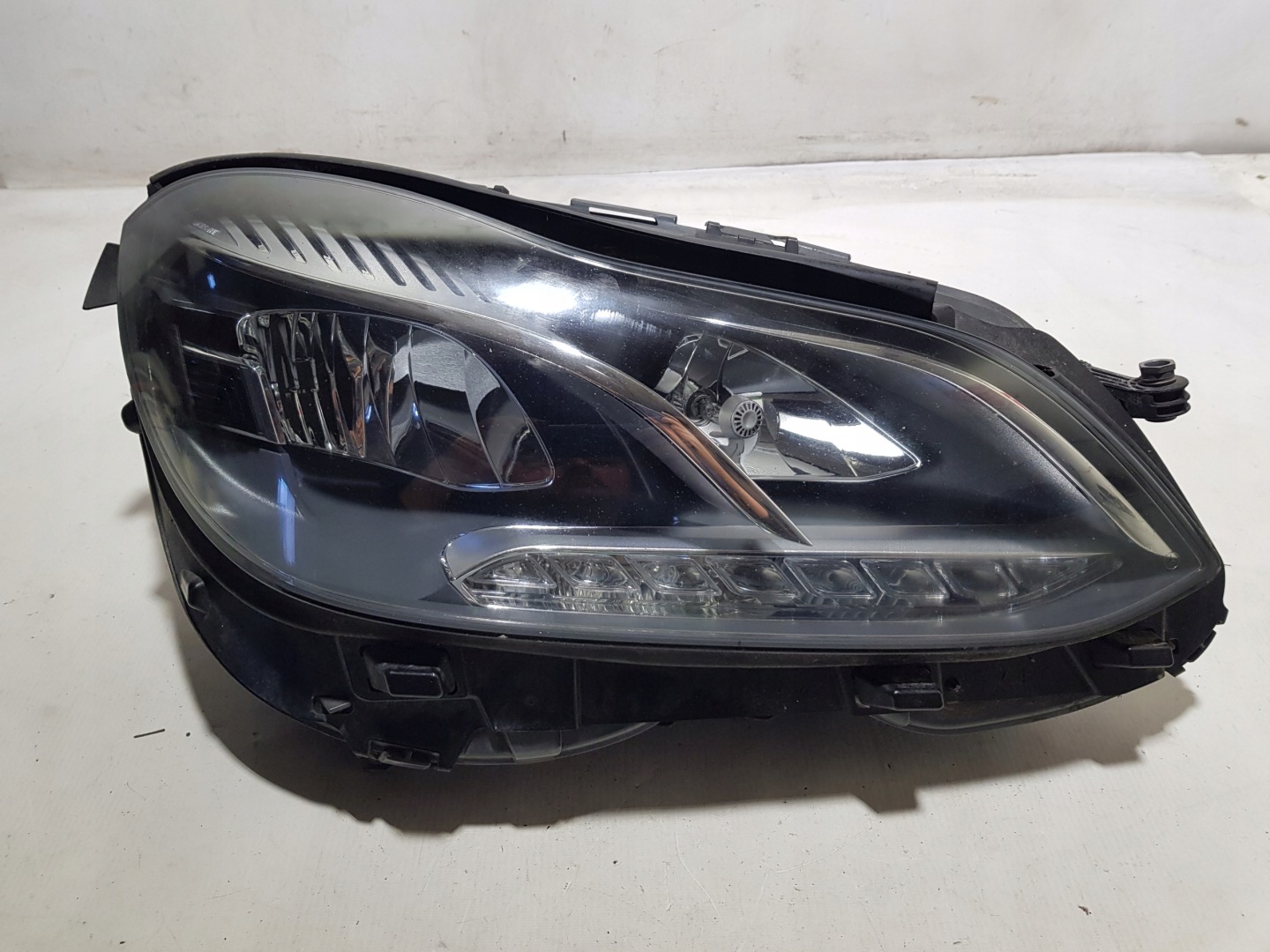 light LED right front MERCEDES W212 LIFT complete