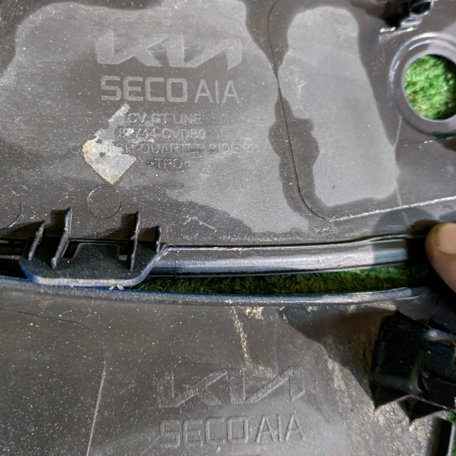 mouldings rear. right left KIA EV6 GT KOMPLET