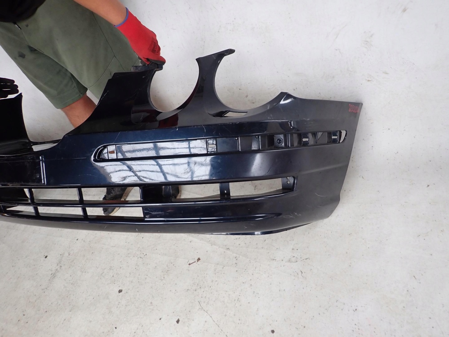 KIA OPIRUS 03-07 bumper front front washer