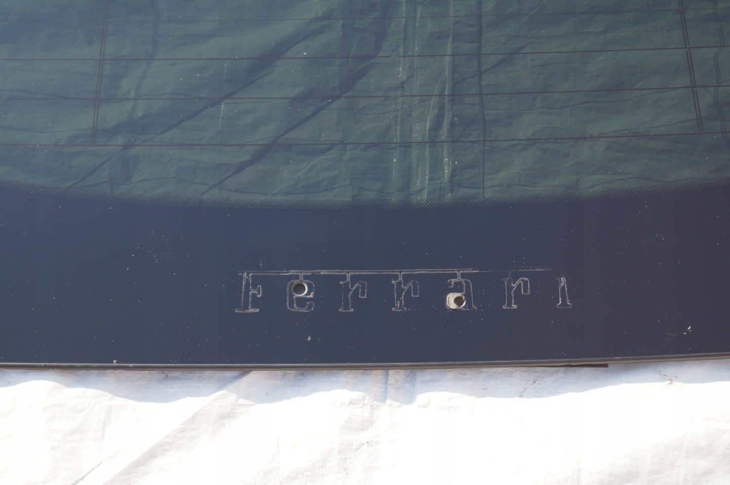 window bodywork rear part rear FERRARI 812 SUPERFAST