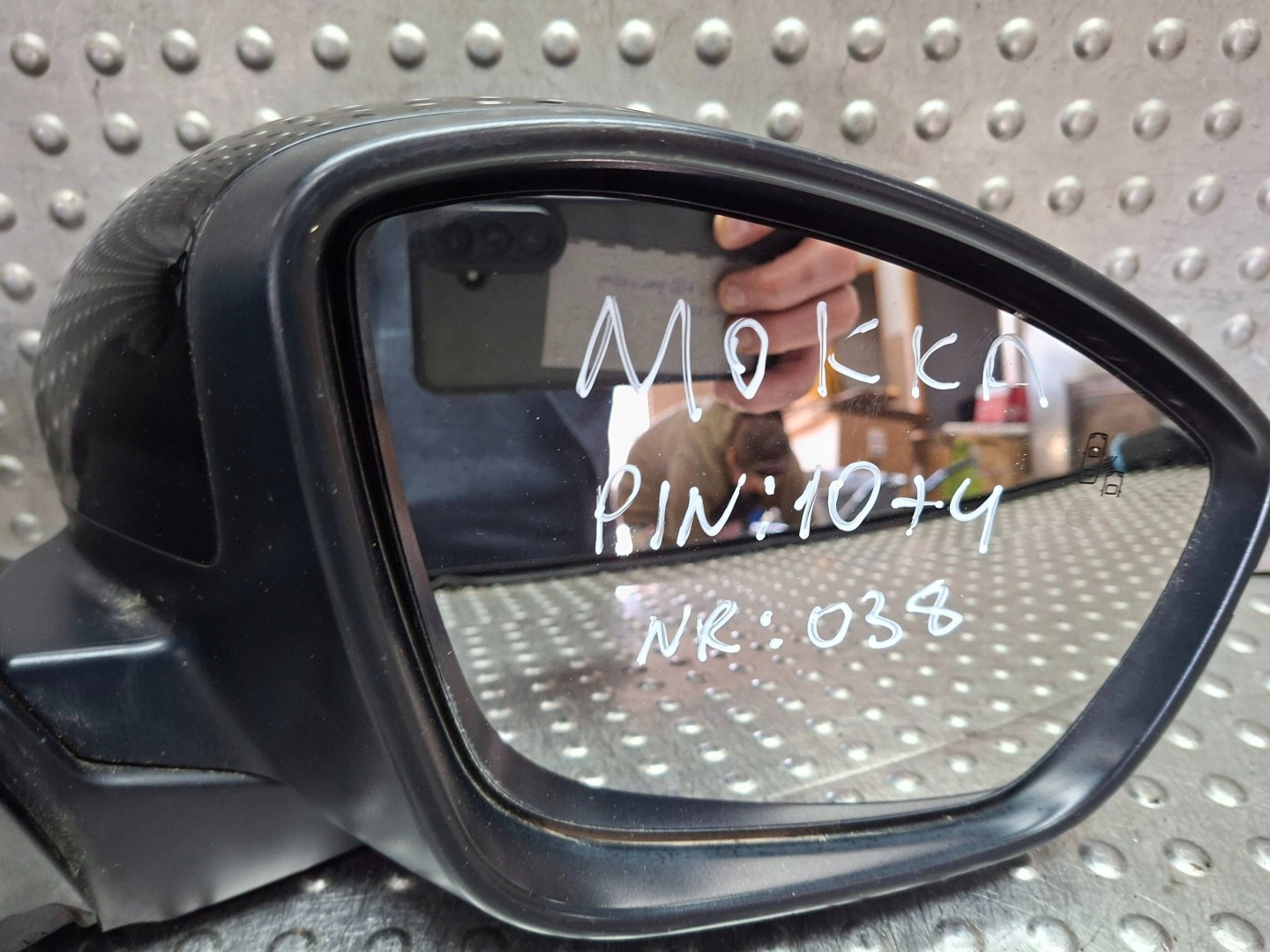 mirror exterior right 14 PIN 98358680 OPEL MOKKA B 2020