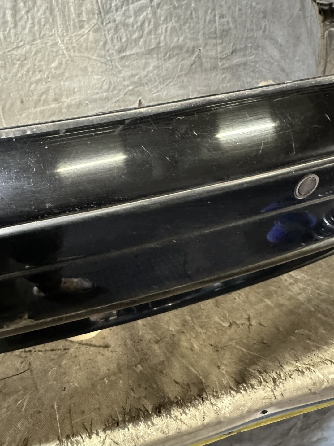stoßstange heck PDC BMW E39 sedan FL SCHWARZ II 668/9