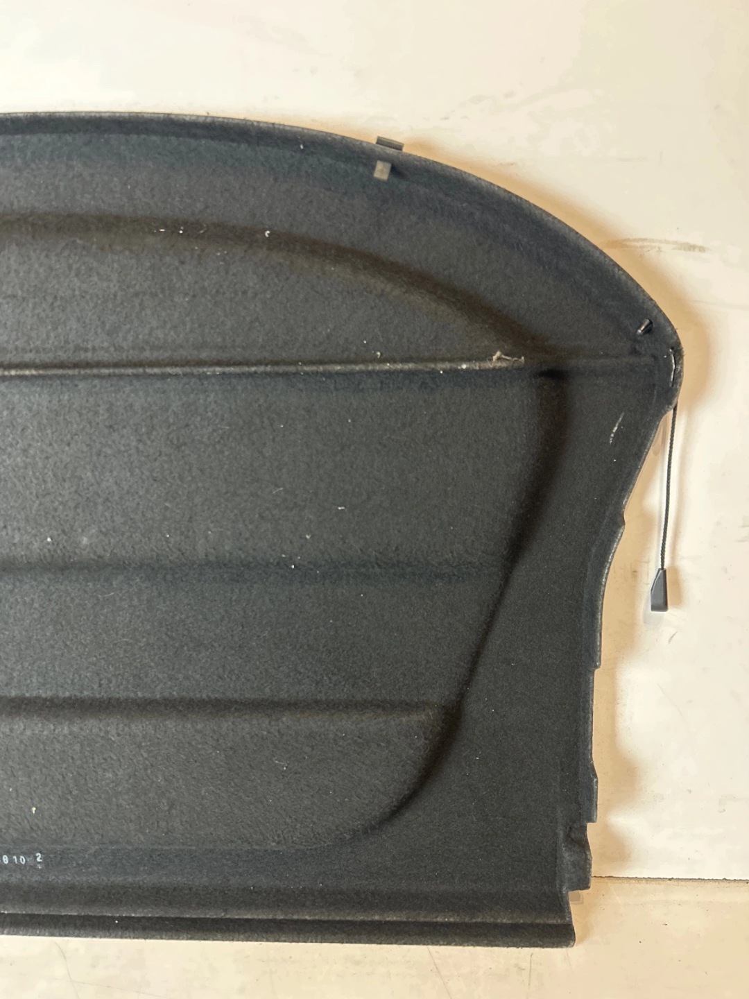plato boot rear part Renault Megane III hatchback 5D