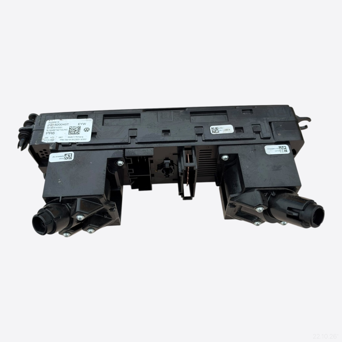 control air conditioning control panel VOLKSWAGEN POLO VI 2G0 LIFT 2023 year