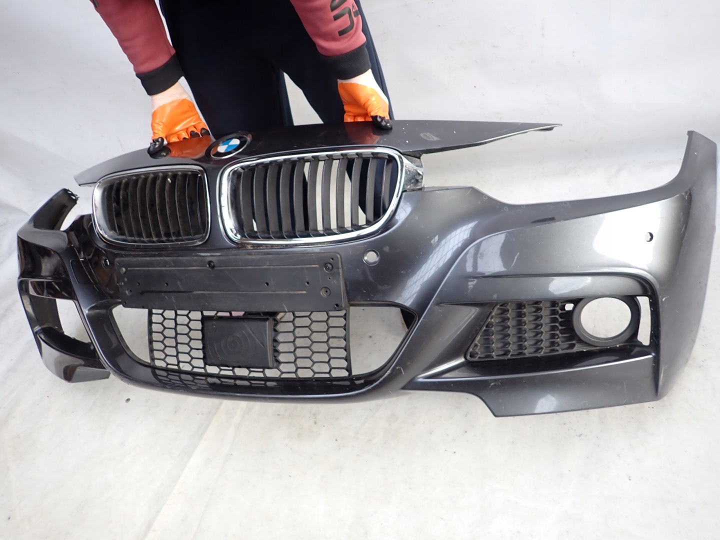 BMW 3 F30 F31 m-packet 11-18 bumper front front 6XPDC