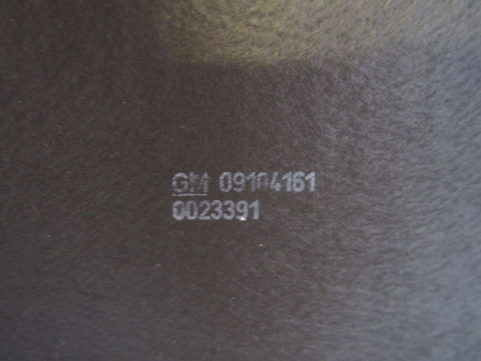 Opel Astra II G plato boot rear 2 g 98r