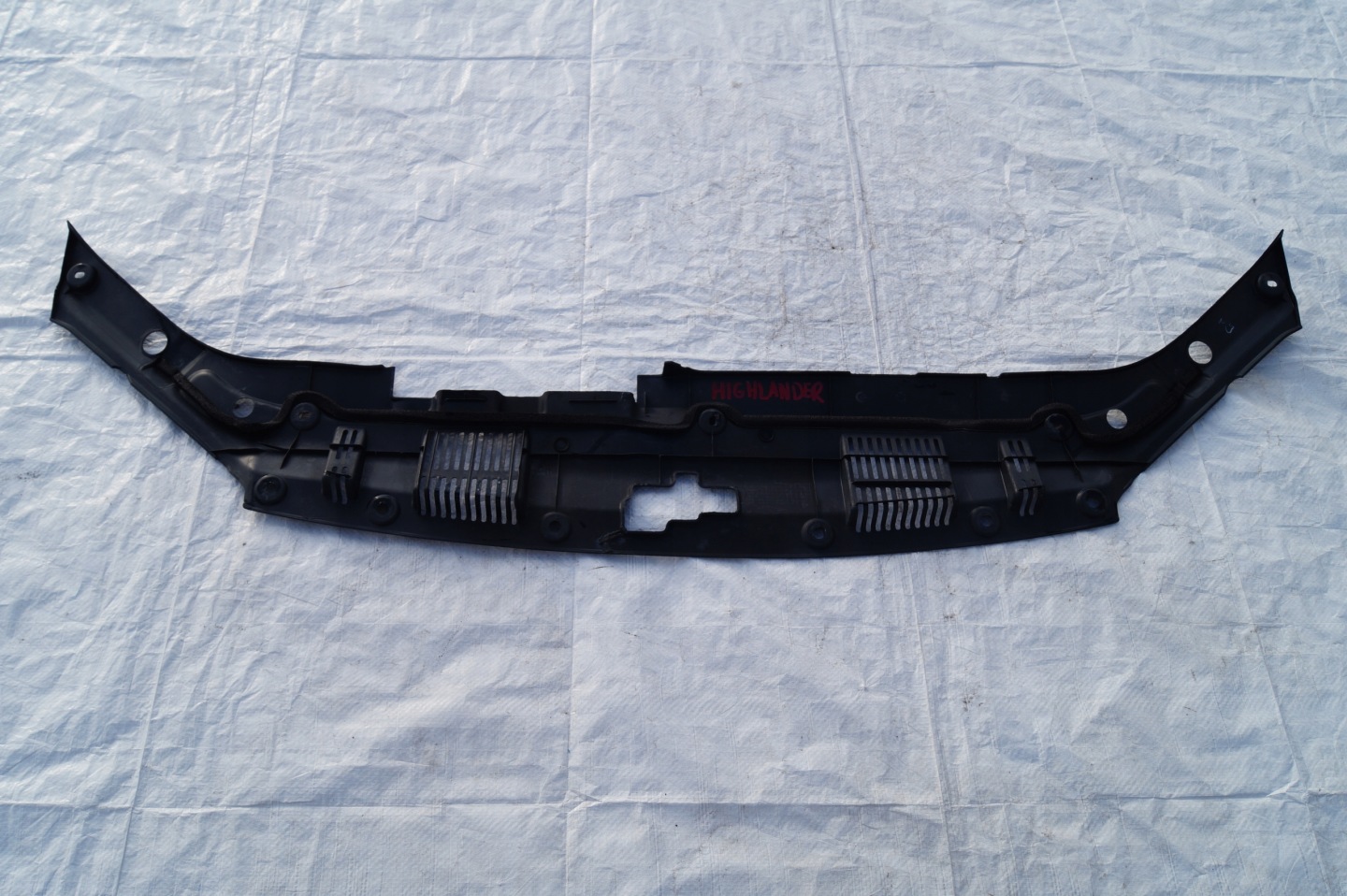 cover plastic supports front TOYOTA HIGHLANDER II 3.5