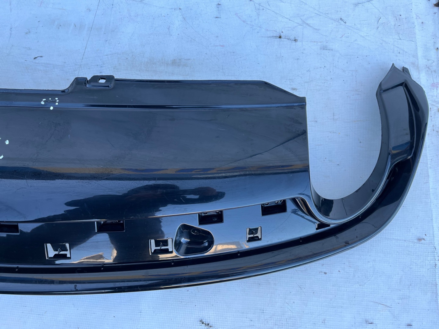 AUDI A5 S-LINE diffuser of a bumper rear part