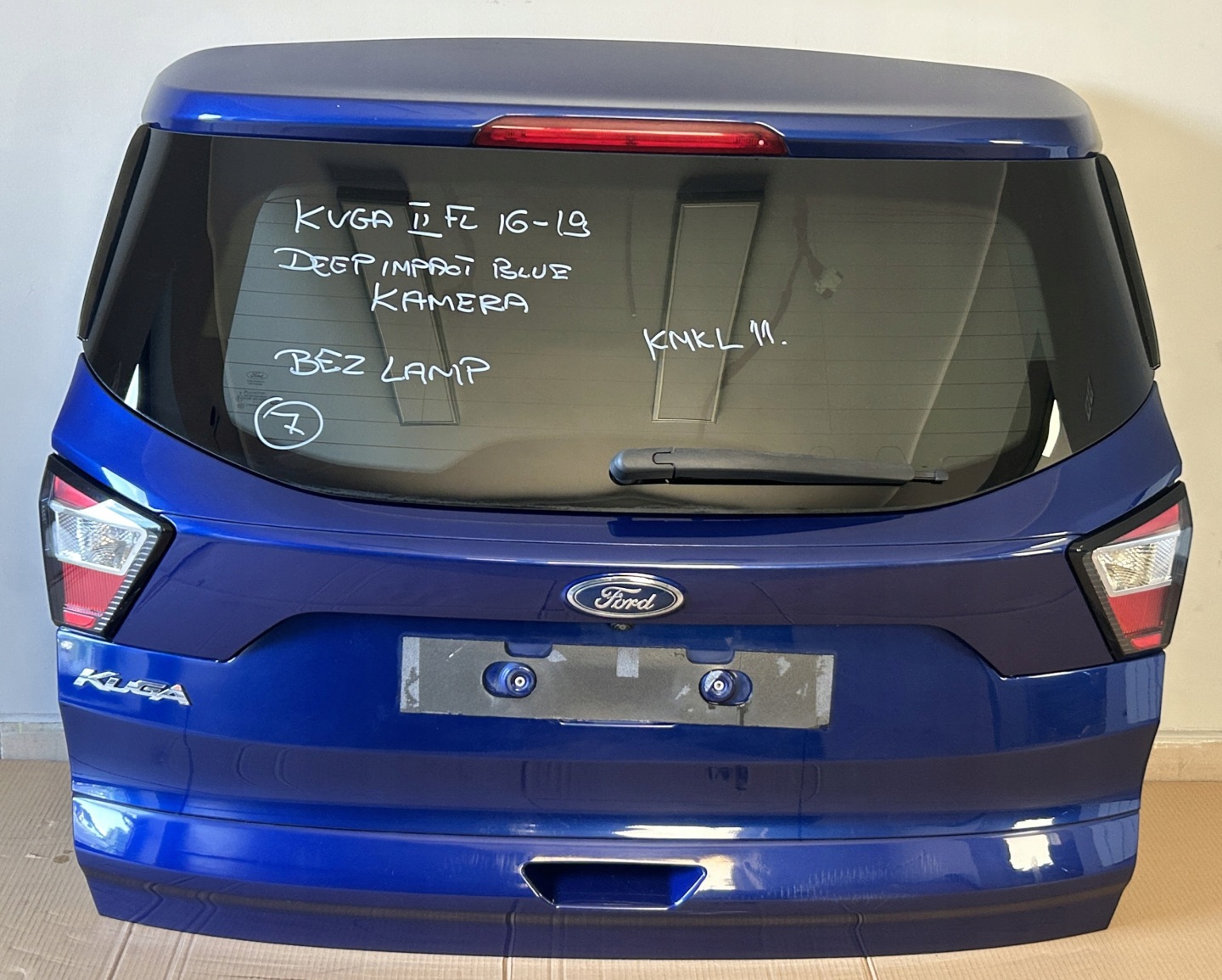 FORD KUGA MK2 LIFT 2016-2019 boot door KAMERA DEEP IMPACT BLUE