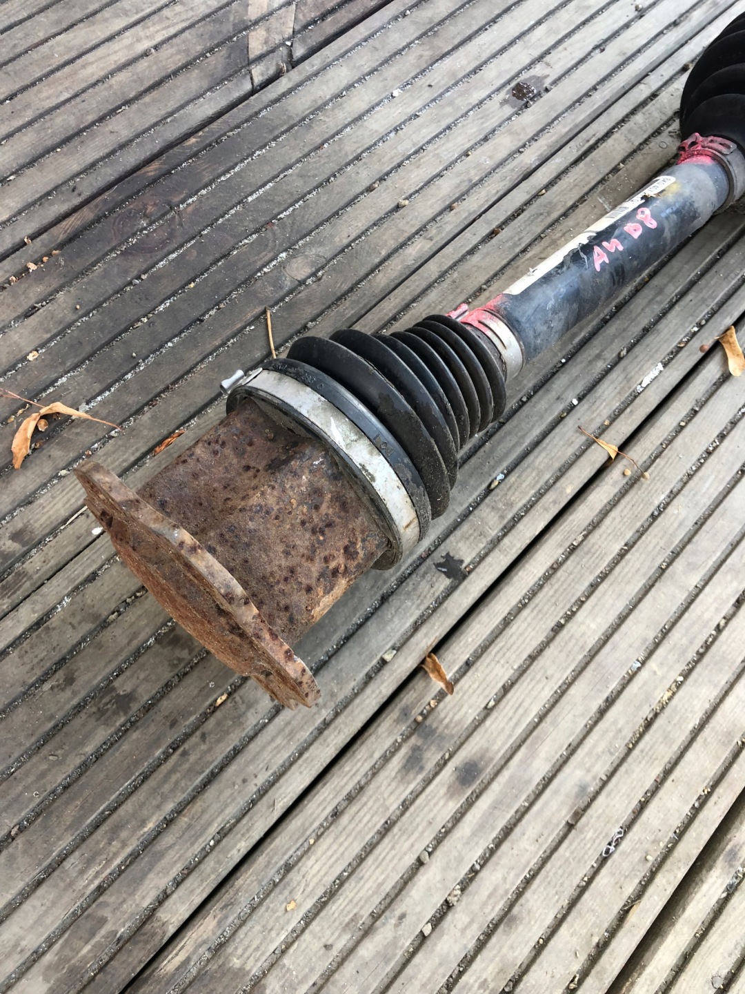 semi-axis front AUDI A4 B8 8K0407271Q
