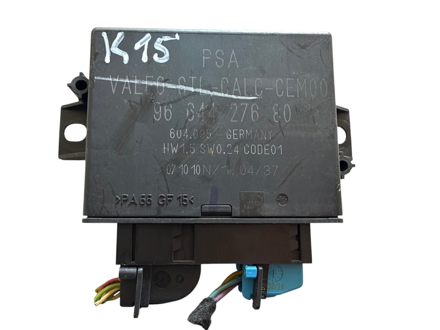modul bedienteil PDC CITROEN C5 III X7 9664427680