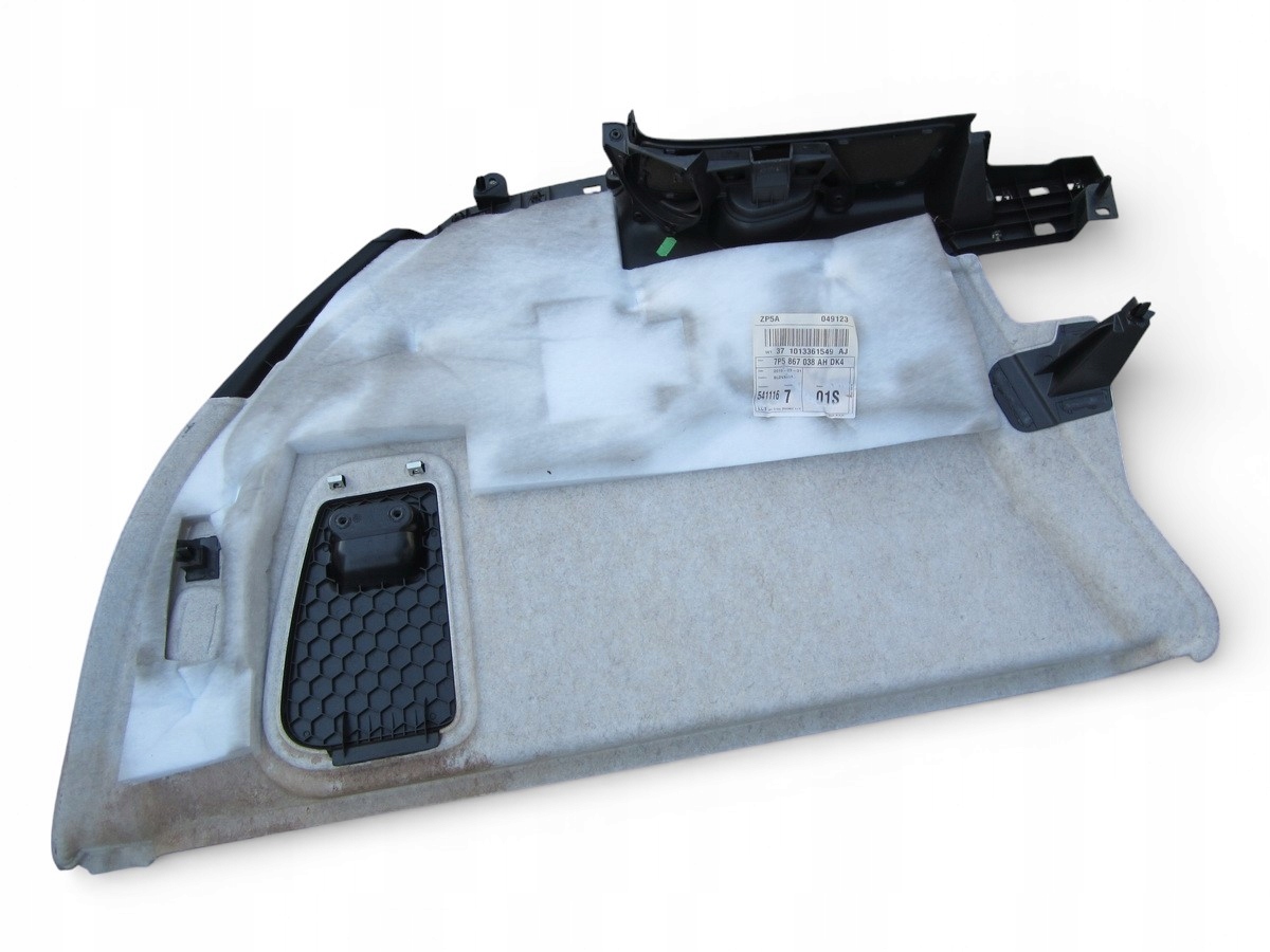 side upholstery boot rear rear part right Porsche Cayenne S II 958 7P5 92A