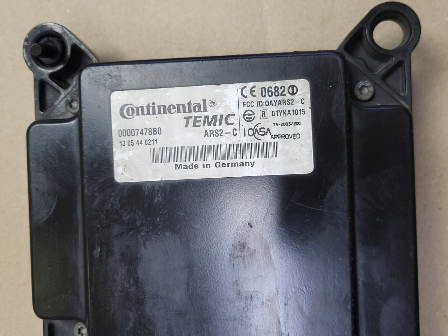 RADAR DISTRONIC sensor front MERCEDES S W221 OE EU