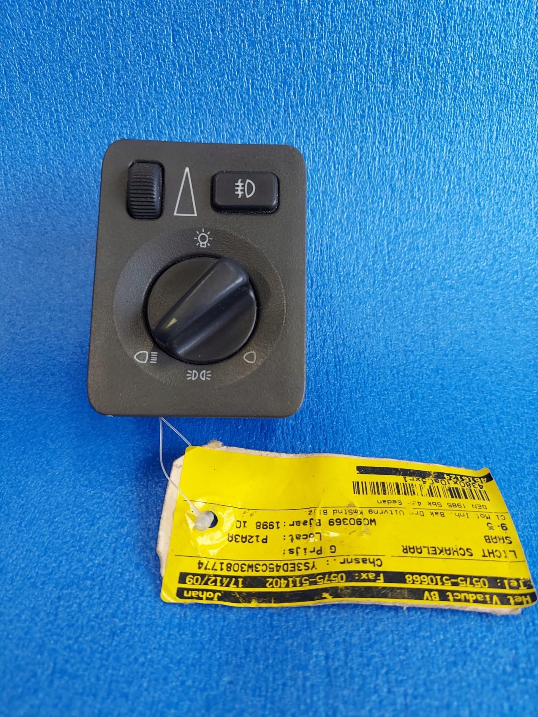 interruttore luci SAAB 9-5 4616124