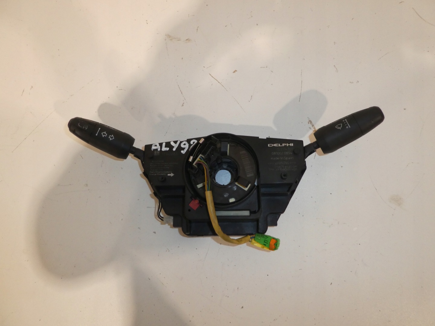 steering wheel levers and controls OPEL CORSA D ring 13142283