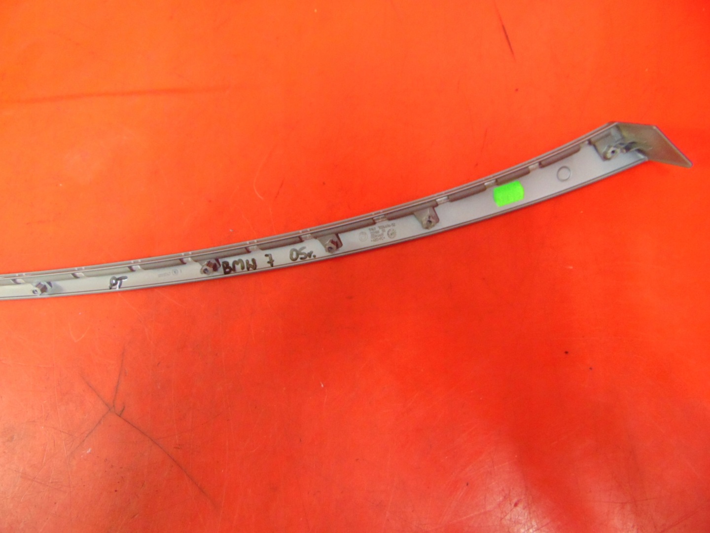 BMW 7 E65 moulding DEKOR LED door right rear part 7024494