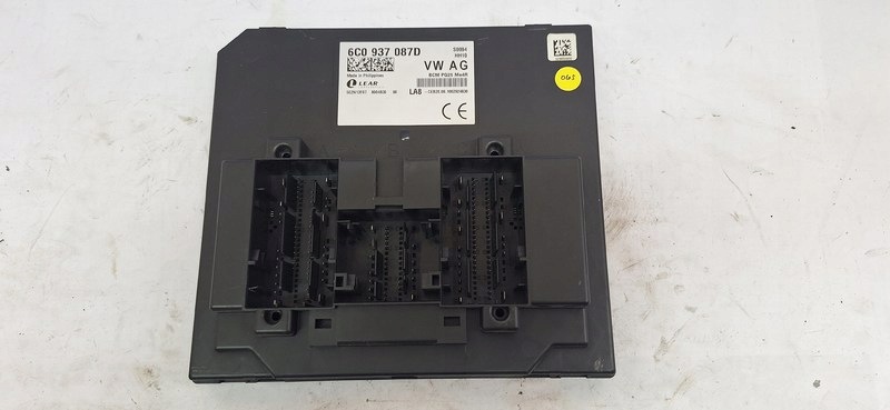 comfort control unit SKODA RAPID 6C0937087D