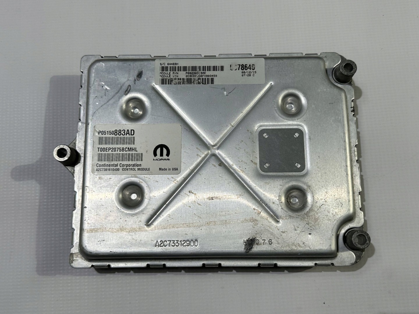 control unit computer of the engine ECM Dodge Charger Challenger 3.6 2015+