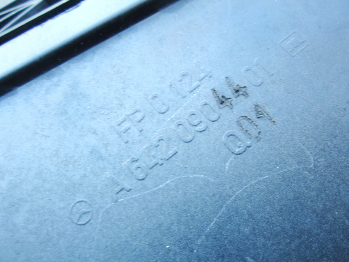 GEHÄUSE FILTER LUFT RECHTS MERCEDES ML W166 3.0 CDI