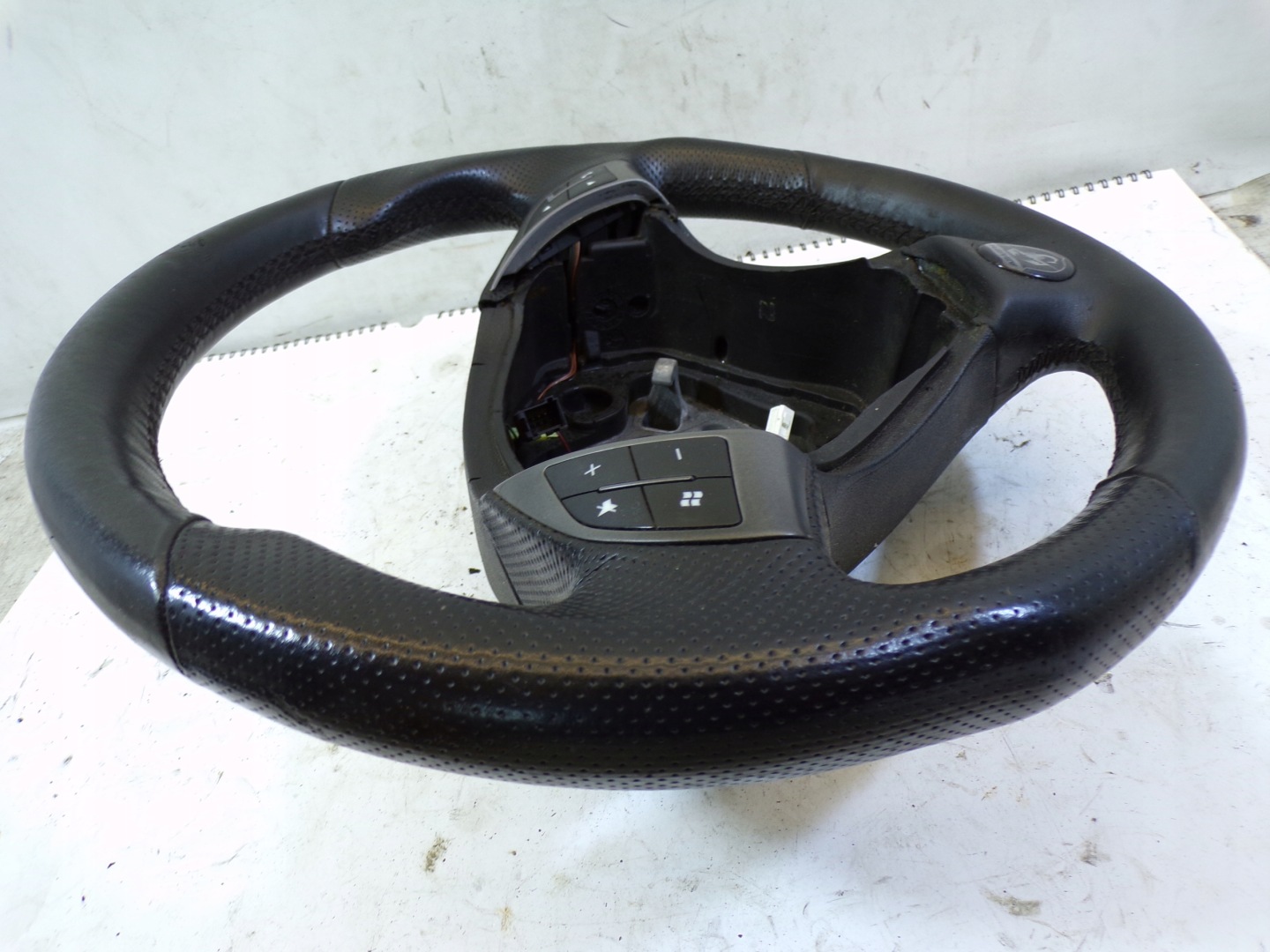 steering wheel, FIAT BRAVO 2 II leather MULTIFUNKCYJNA ABARTH