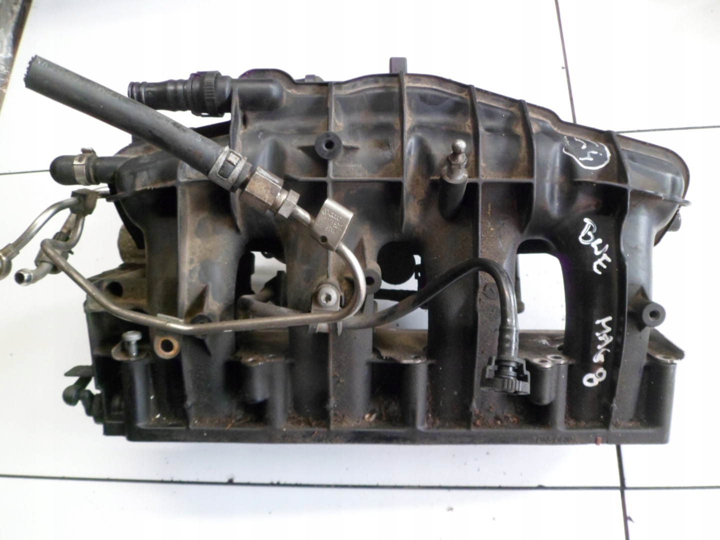AUDI A4 B7 2.0TFSI BWE intake manifold 06D133185N regulator 06F133482B