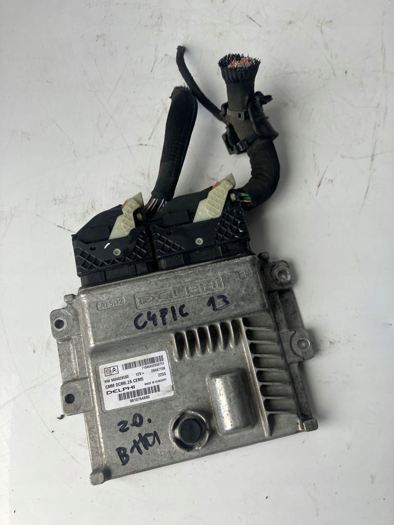 computer control unit of the engine WTYCZKI 2.0 BLUE HDI 9810764880 9804828580