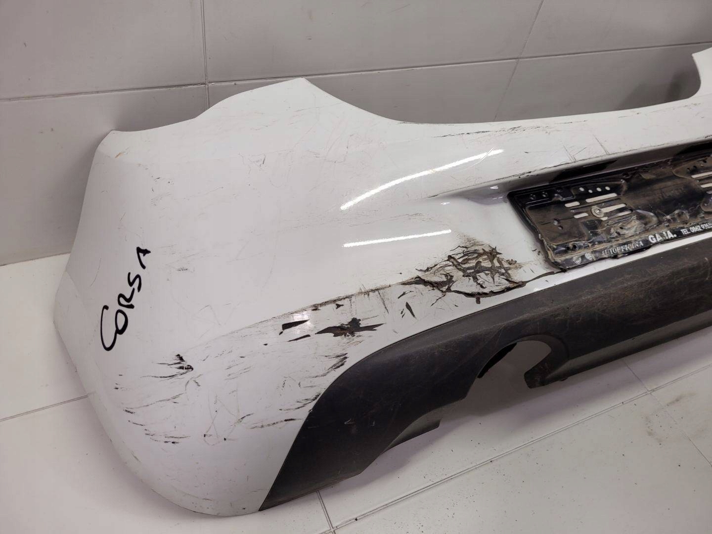 bumper rear Opel Corsa E 2016