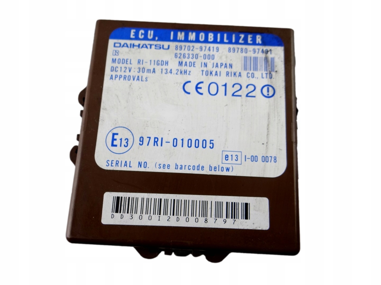 module IMMOBILIZER DAIHATSU SIRION 89702-97419