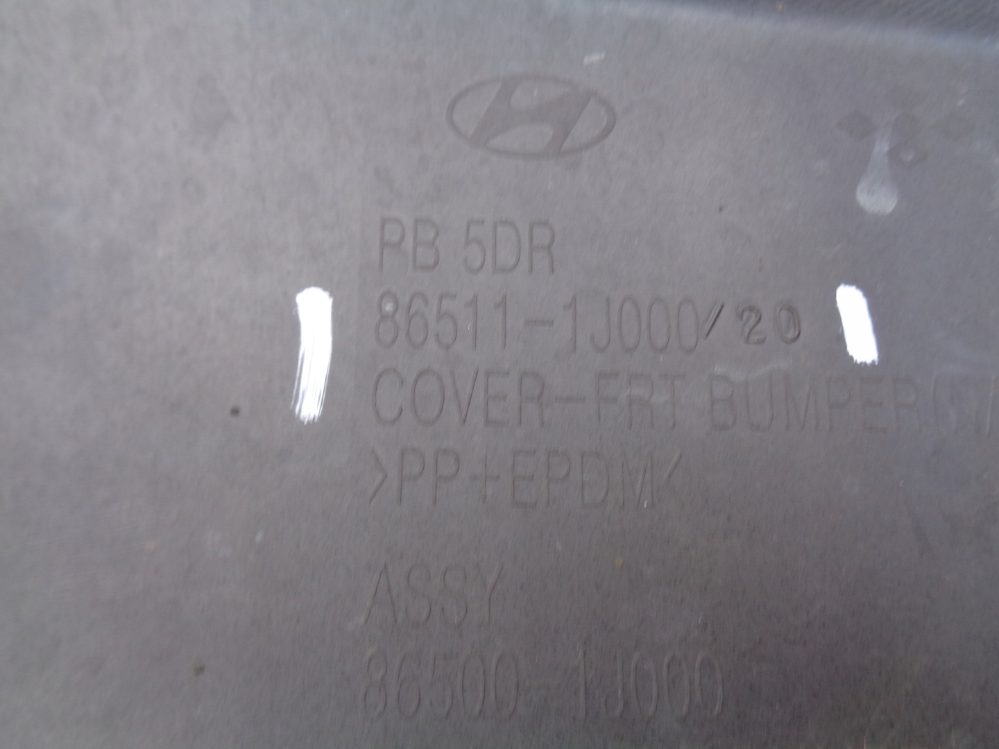 front bumper HYUNDAI I20 08-12 NR 31351