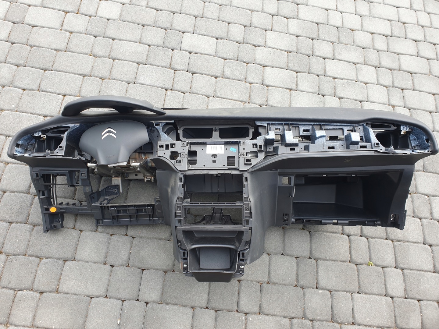 dashboard instrument panel airbags CITROEN C3 II 2010-2016