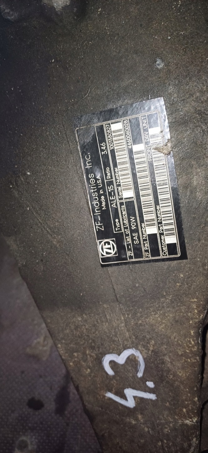 MERCEDES W163 4.3 differenziale DIFFERENZIALE differenziale 3.46 Anteriore