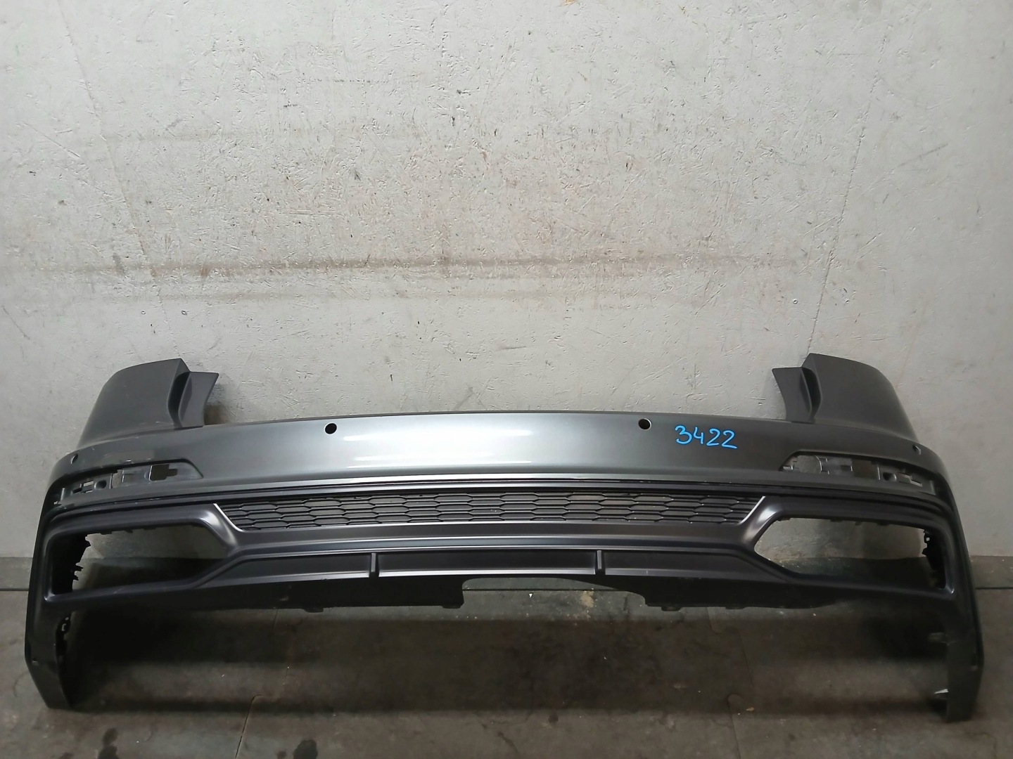 bumper rear part AUDI A6 C8 4K9 KOMBI S LINE