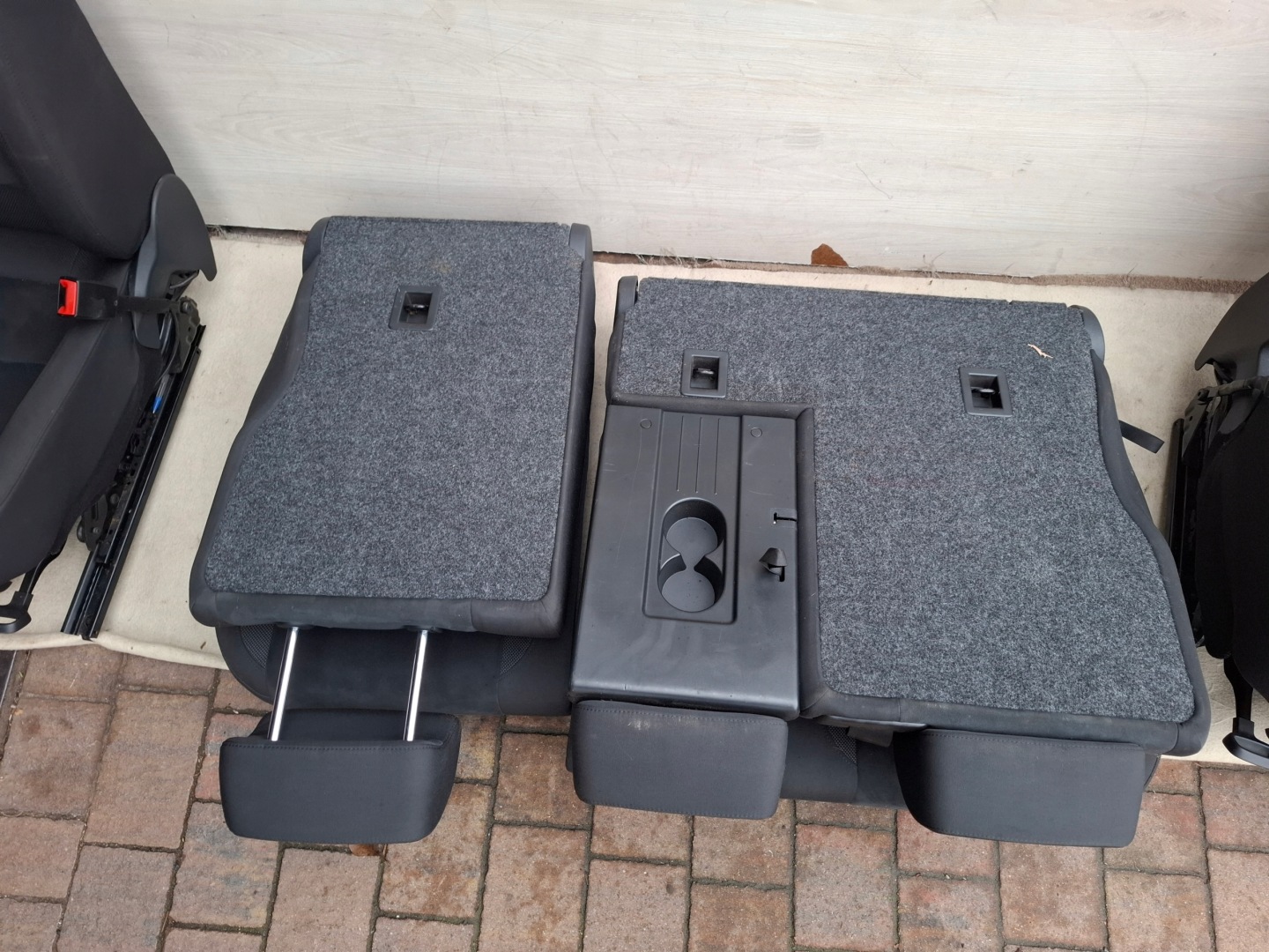 VW TIGUAN und LIFT Sitz heck ALCANTARA 14r