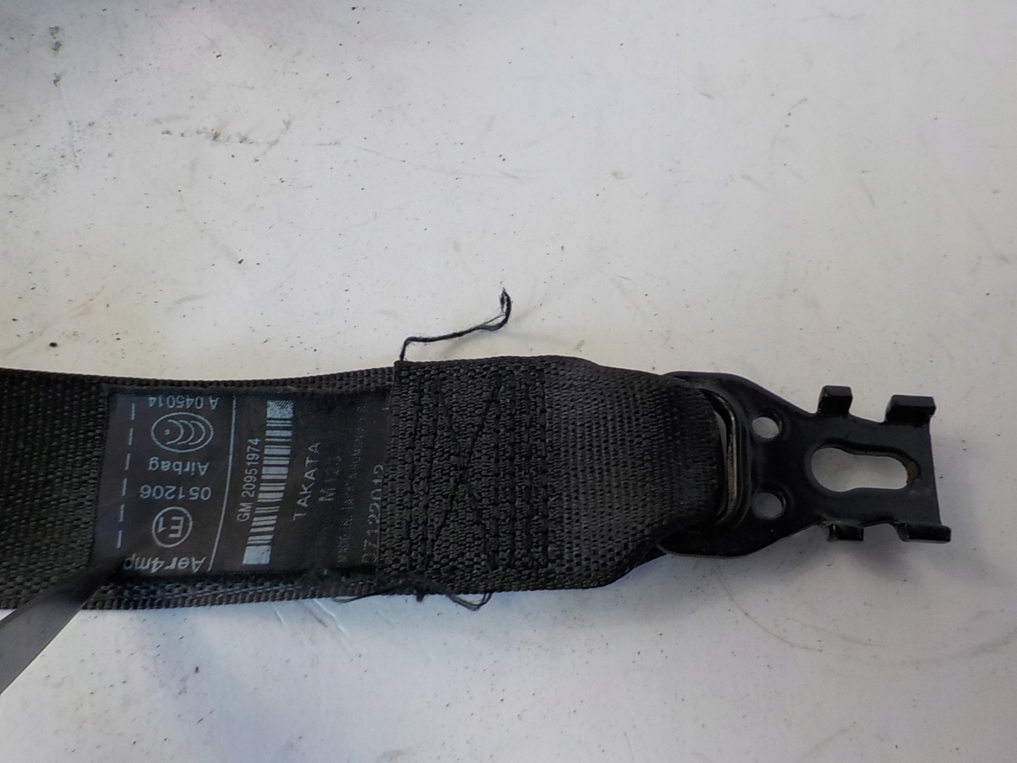 OPEL INSIGNIA KOMBI Gurten Sicherheits Spanner links 20951974
