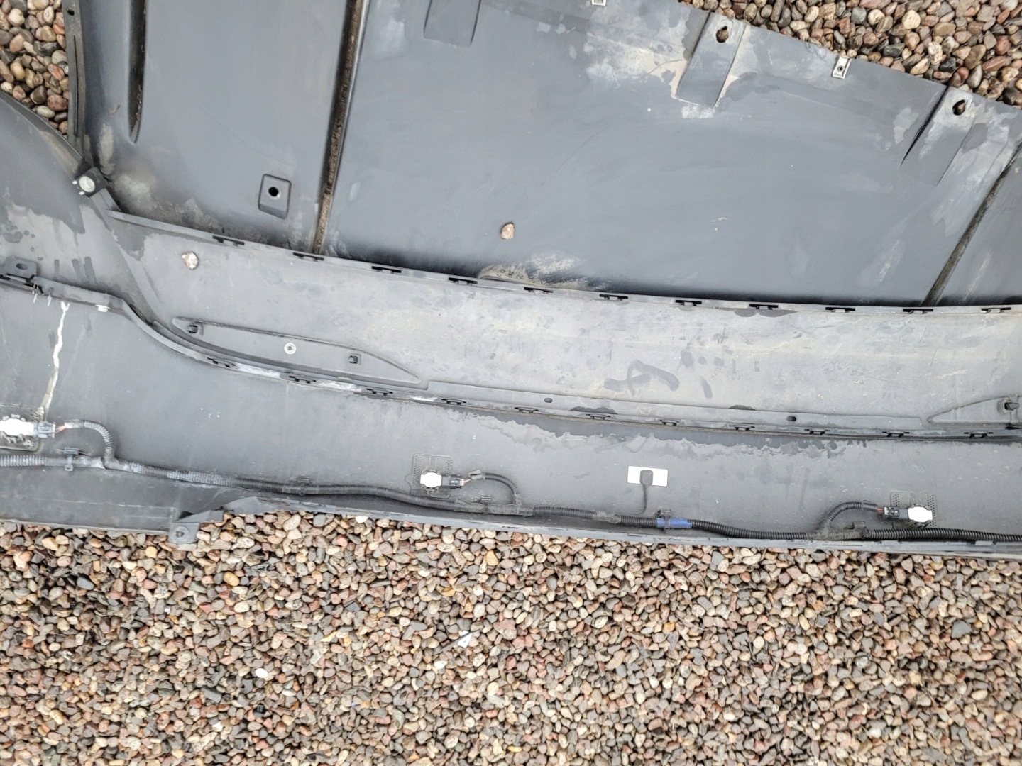 bumper rear rear part TESLA X PARKI accessories complete